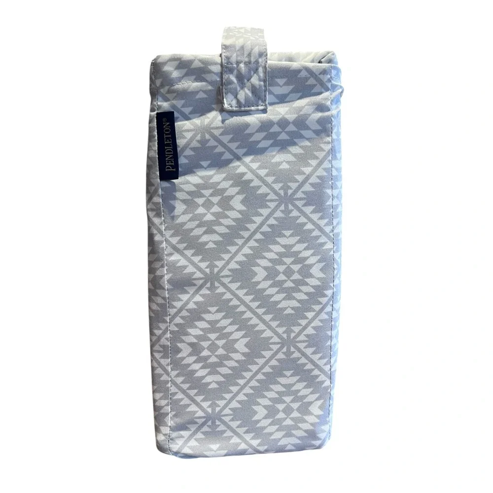 Pendleton Tucson Peak Cooling Sheet Set King Light Gray Geometric 4pc New